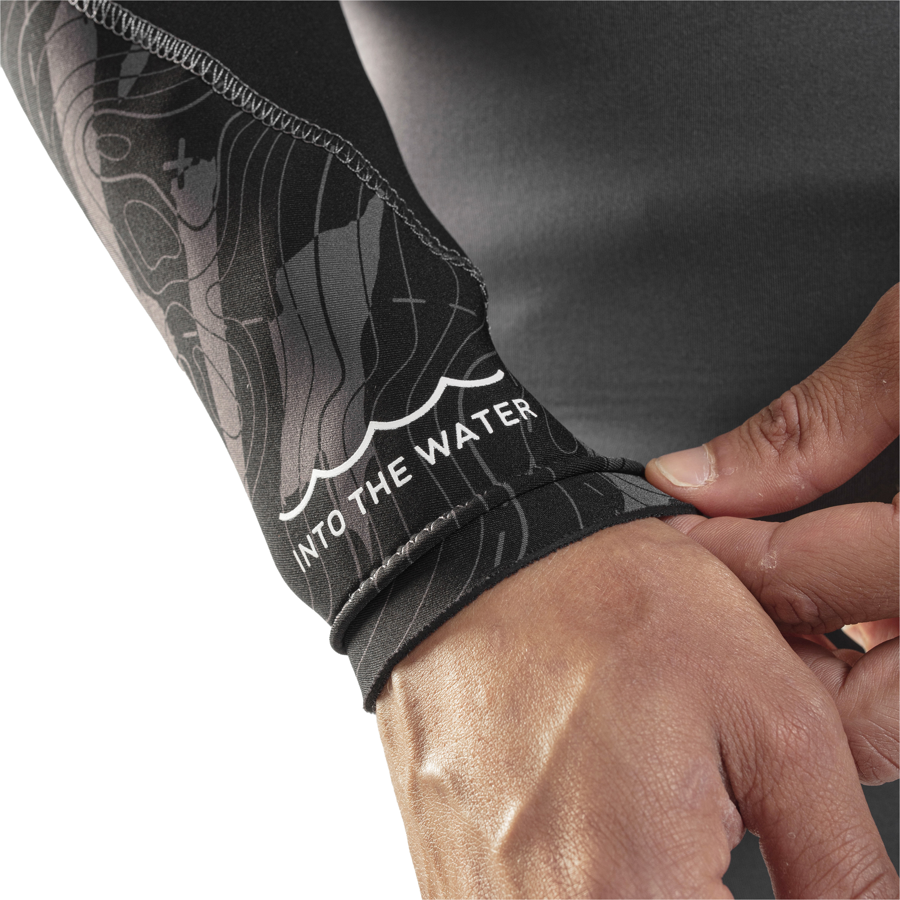 2025 Gul Mens Response 3/2mm GBS Back Zip Wetsuit RE1231-C1 - Black / Grey